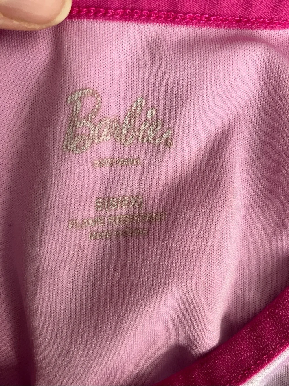 BARBIE Toddler Girls Pink Nightgown | S 6X